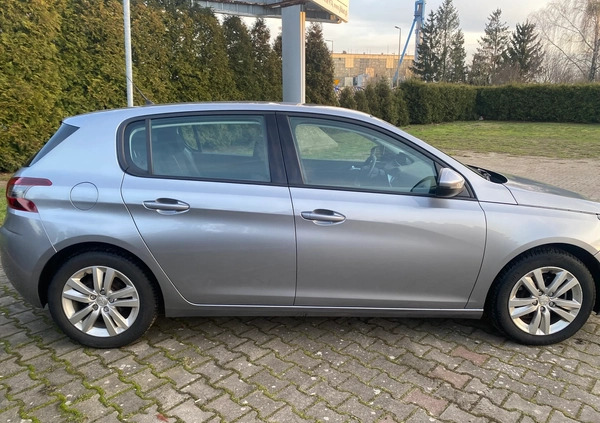 Peugeot 308 cena 37000 przebieg: 145212, rok produkcji 2017 z Goleniów małe 211